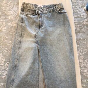 Zara denim skirt